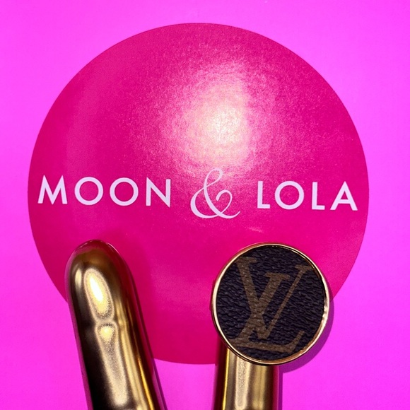 MOON & LOLAπ- LOUIS VUITTON Authentic Repurposed Fabric Ring - Picture 12 of 15